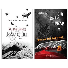 Combo 2 Cuốn: Sự Im Lặng Của Bầy Cừu+ Ghi Chép Pháp Y( p2)- Khi Tử Thi Biết Nói - Nhã Nam