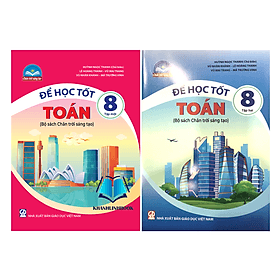Combo Để học tốt Toán 8 - Tập 1 + 2 (Chân trời sáng tạo) - Chà