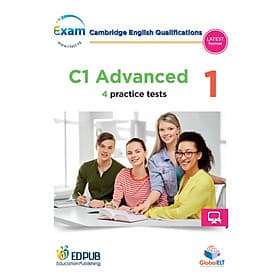 C1 Advanced 1 with 4 Practice Tests - Latest Format - ED