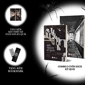 Combo Ngôi Nhà Kỳ Quái và Bức Tranh Kỳ Quái của Uketsu, Tiểu Thuyết Trinh Thám Kinh Dị, Tặng kèm Bookmark và Bản Thiết Kế Các Ngôi Nhà- 2HBooks - 