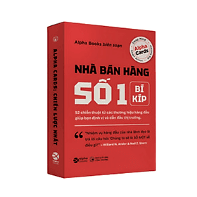 Flashcard Nhà Bán Hàng Số 1 – 52 chiến thuật đỉnh cao từ các thương hiệu lớn giúp bạn định vị và dẫn đầu thị trường - Thương Thương