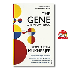 The Gene by Siddhartha Mukherjee - Sách tiếng anh, Bìa mềm - 