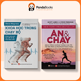 Combo 2 cuốn Khoa học trong chạy bộ + Ăn và chạy [PANDABOOKS] - An