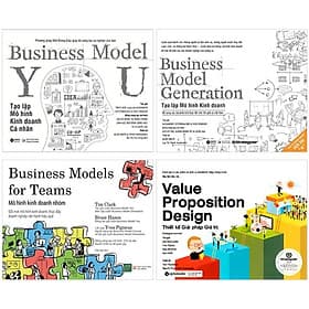 Combo Sách Tạo Lập Mô Hình Kinh Doanh Cá Nhân + Tạo Lập Mô Hình Kinh Doanh + Mô Hình Kinh Doanh Nhóm + Thiết Kế Giải Pháp Giá Trị - Do