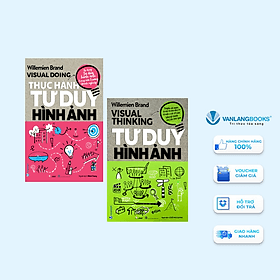 Bộ 2 Cuốn Thực Hành Tư Duy Hình Ảnh (Visual Doing) & Tư Duy Hình Ảnh (Visual Thinking) - Vanlangbooks - Duy Văn