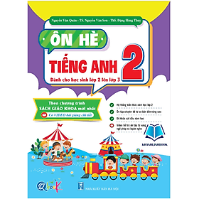 Ôn Hè Tiếng Anh Lớp 2 - Dành cho học sinh lớp 2 lên 3