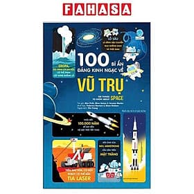 Sách 100 Bí Ẩn Đáng Kinh Ngạc Về Vũ Trụ (USBORNE - 100 Things To Know About Space)