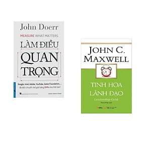 Combo 2 cuốn sách: Làm Điều Quan Trọng + Tinh Hoa Lãnh Đạo - Làn