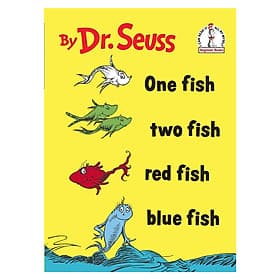 Sách One Fish, Two Fish, Red Fish, Blue Fish - Paperback