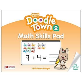 Doodle Town Level 2 Math Skills Pad 2nd Edition - ED