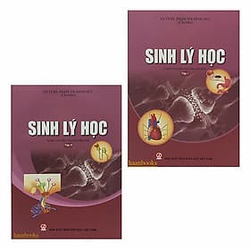 Sách Combo Bộ sách Lý sinh học (Tập 1 + Tập 2) - Dùng cho đào tạo sau đại học - Công Sĩ