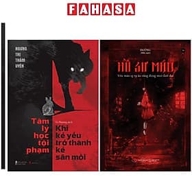 Combo Sách Tâm Lý Học Tội Phạm - Khi Kẻ Yếu Trở Thành Kẻ Săn Mồi + Hồ Sơ Máu - Vén Màn 13 Vụ Án Rúng Động Mọi Thời Đại - Nam Việt