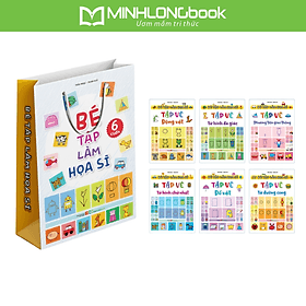 Sách: Combo Bé Tập Làm Họa Sĩ (6 Cuốn) - Minh Minh