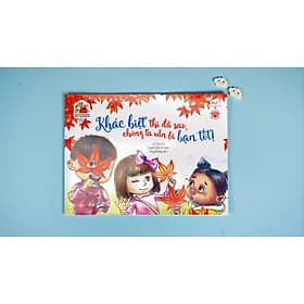 Sách song ngữ bồi dưỡng tâm lý, trí tuệ cho trẻ - Khác biệt thì đã sao, chúng ta vẫn là bạn tốt! - Lý Đình