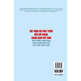 Xây dựng và phát triển nền đối ngoại, ngoại, ngoại giao Việt Nam toàn diện, hiện đại, mang đậm bản sắc "cây tre Việt Nam" bản in 2024