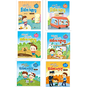 Combo Giúp Bé Tránh Hiểm Nguy - 6 Cuốn - Tứ Diệp Thảo - Vanlangbooks - Tứ Diệp Thảo