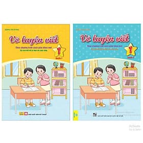 Combo 2 cuốn Vở Luyện Viết lớp 1 - Biên soạn theo chương trình Kết Nối - ndbooks - Theo Theobald