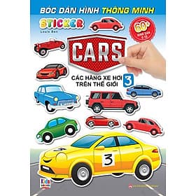 Sticker Bóc Dán Hình Thông Minh - Các Hãng Xe Hơi Trên Thế Giới 3 - Minh Thông