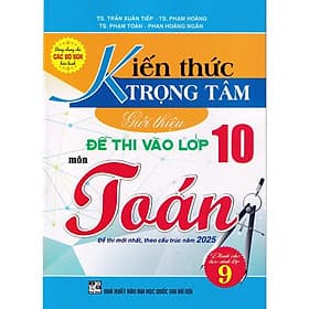 Kiến thức trọng tâm giới thiệu đề thi vào lớp 10 môn Toán (Đề thi mới nhất, theo cấu trúc 2025) (HA-MK) - Trúc An