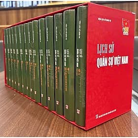 Bộ Lịch sử quân sự Việt Nam - Phiên bản giới hạn: bìa cứng, đóng hộp (14 tập) - Nam Việt