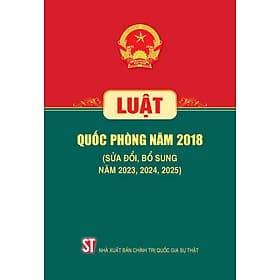 Luật Quốc phòng năm 2018 ( sửa đổi, bổ sung năm 2023,2024,2025)