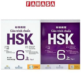 Combo Sách Giáo Trình Chuẩn HSK 6 - Tập 1 - Sách Bài Học Và Bài Tập - G