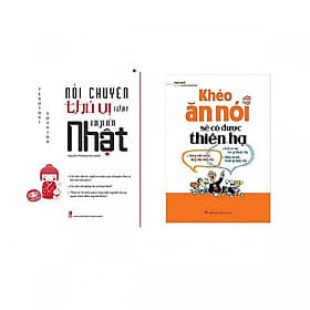 Combo 2 cuốn: Khéo Ăn Nói Sẽ Có Được Thiên Hạ + Nói Chuyện Thú Vị Như Người Nhật - Chuyện