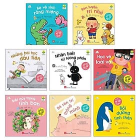 Bộ Sách Phát Triển IQ - EQ Đầu Đời Cho Bé (Bộ 8 Cuốn) - Trí