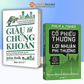 Combo Cổ Phiếu Thường Lợi Nhuận Phi Thường + Giàu Từ Chứng Khoán - Lợi Ỷ Ân