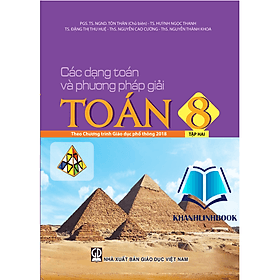 Các dạng toán và phương pháp giải toán 8 - tập 2 ( theo chương trình GDPT 2018 ) - Theo Theobald