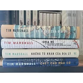 Combo 4c Tim Marshall - Sách bìa cứng có áo khoác - Nhã Nam