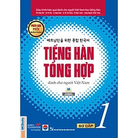 Sách Giáo Trình Tiếng Hàn Tổng Hợp Dành Cho Người Việt Nam - Sơ Cấp 1 - Phiên Bản Mới In Màu - Việt Hà