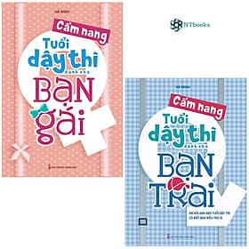 Combo 2 cuốn sách Cẩm Nang Tuổi Dậy Thì Dành Cho Bạn Gái + Cẩm Nang Tuổi Dậy Thì Dành Cho Bạn Trai - Gã