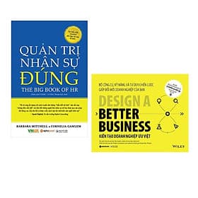 Combo Sách : Kiến Tạo Doanh Nghiệp Ưu Việt + Quản Trị Nhân Sự Đúng - Việt Dung
