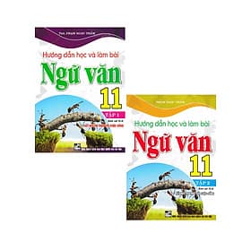 Combo Hướng Dẫn Học Và Làm Bài Ngữ Văn 11 - Tập 1 + 2 (Bám Sát SGK Kết Nối Tri Thức Với Cuộc Sống) _HA - Lâm Hà