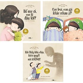 Combo 3 Cuốn : Giáo Dục Giới Tính Nhi Đồng - Nhã Nam