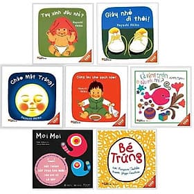 Combo Ehon Nhật Bản Bộ 7 Cuốn (0-3 Tuổi) - Ehon Nhật Bản Tuổi mầm non - Quảng Văn