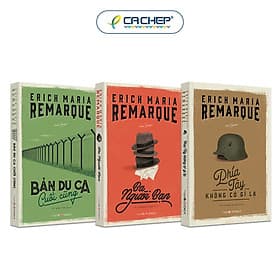 Combo 3 tác phẩm của Erich Maria Remarque: Phía Tây không có gì lạ + Bản du ca cuối cùng + Ba người bạn - Á Đông