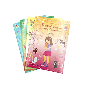 Combo 1- 4 Tập: Sticker Dolly Dressing - Dán Hình Sáng Tạo Trang Phục Búp Bê - Sant Kirpal Singh