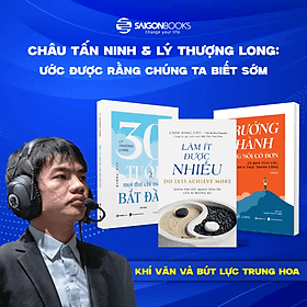 Combo Khí văn và Bút Lực Trung Hoa - Saigon Books