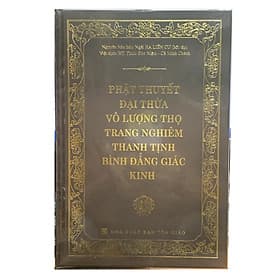 Phật Thuyết Đại Thừa Vô Lượng Thọ Trang Nghiêm Thanh Tịnh Bình Đẳng Giác Kinh - Bình
