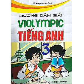 Hướng dẫn giải violympic tiếng anh 3