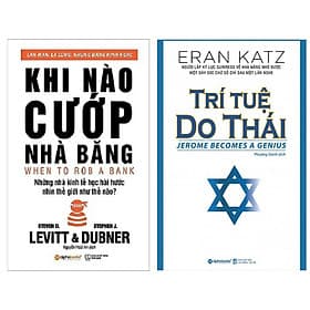 Combo Sách Kinh Tế Tư Duy Hấp Dẫn: Khi Nào Cướp Nhà Băng + Trí Tuệ Do Thái - Nhà Sách Kinh Tế