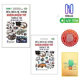 Combo Sửa Chữa Hệ Thống Điện- Điện Tử Trên Ô Tô ( Phần Cơ Bản + Phần Nâng Cao )- Tặng sổ tay xương rồng - Thương Thương