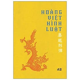 Sách Hoàng Việt Hình Luật