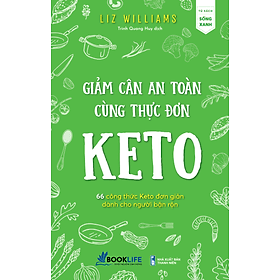 Giảm cân an toàn cùng thực đơn Keto - Liz Williams (1980BOOKS HCM)