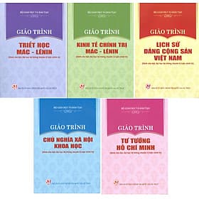 Combo 5 cuốn Giáo Trình Dành Cho Bậc Đại Học Hệ Không Chuyên Lý Luận Chính Trị: Giáo Trình Triết Học, Giáo Trình Kinh Tế Chính Trị , Giáo Trình Chủ Nghĩa Xã Hội Khoa Học, Giáo Trình Lịch Sử Đảng Cộng Sản Việt Nam, Giáo Trình Tư Tưởng Hồ Chí Minh - 