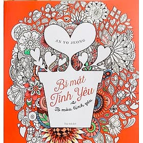 Sách Tô Màu Bí Mật Tình Yêu - Tái Bản 2022 - Minh Minh