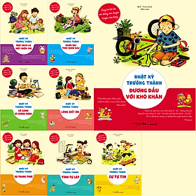 Bộ sách Nhật ký trưởng thành (Cùng trẻ lớn lên với những câu chuyện truyền cảm hứng) 8 cuốn - Thanh Lê