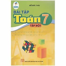 Sách bài tập Toán 7- Tập 1- Cánh Diều (Kèm Nilon bọc Sách) - Nha Nha